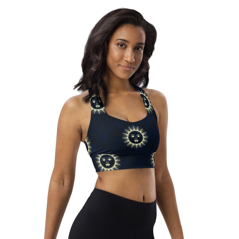 Solara Longline sports bra - Objet D'Art