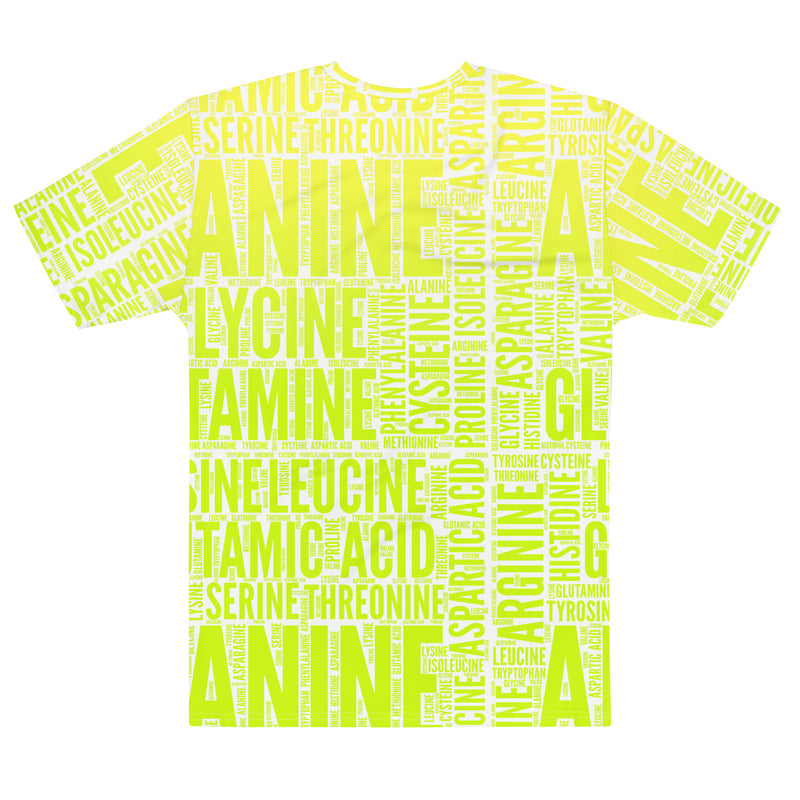 Neon Green Amino Acid Ombre Men's t-shirt - Objet D'Art