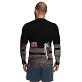 The Moon Landing Men's Rash Guard - Objet D'Art