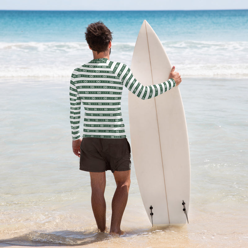 Live Laugh Love Men's Rash Guard - Objet D'Art