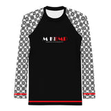 Adinkra Vibes Men's Rash Guard - Objet D'Art