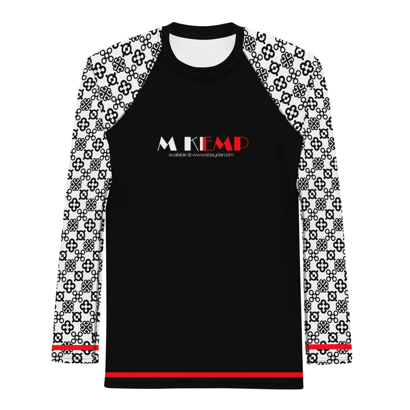 Adinkra Vibes Men's Rash Guard - Objet D'Art