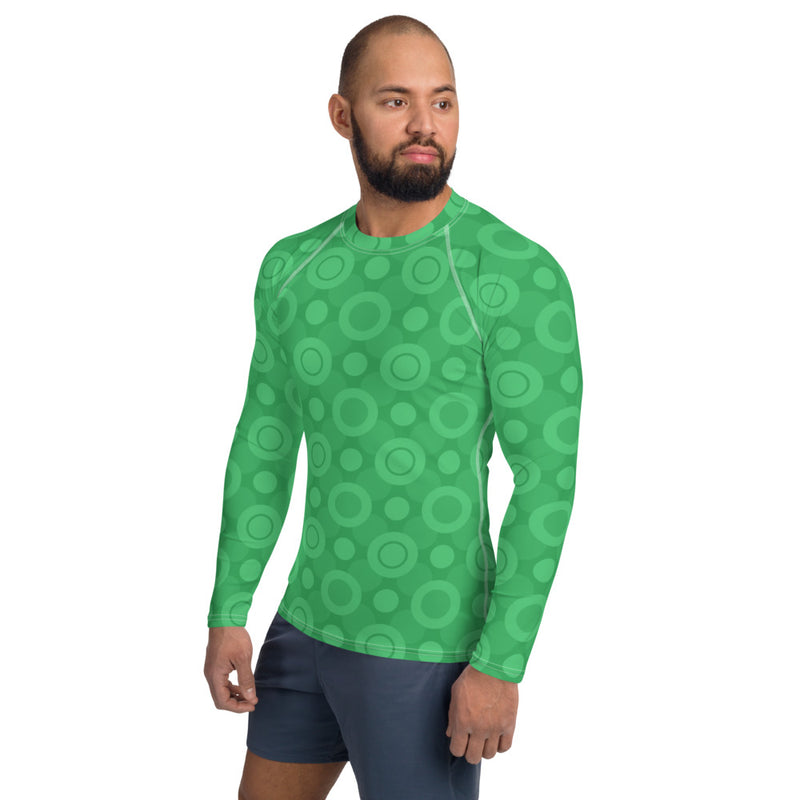 Go Green Men's Rash Guard - Objet D'Art