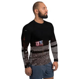 The Moon Landing Men's Rash Guard - Objet D'Art