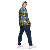 Van Gogh Collage Print Men’s windbreaker - Objet D'Art