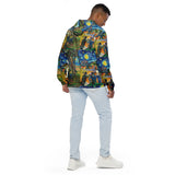Van Gogh Collage Print Men’s windbreaker - Objet D'Art
