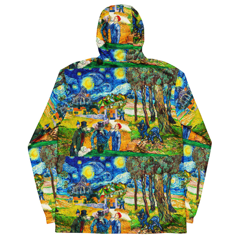 Van Gogh Art Collage Men’s windbreaker - Objet D'Art