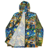 Van Gogh Collage Print Men’s windbreaker - Objet D'Art
