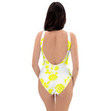 Yellow Rose One-Piece Swimsuit - Objet D'Art