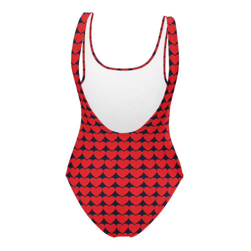 Array of Hearts One-Piece Swimsuit - Objet D'Art