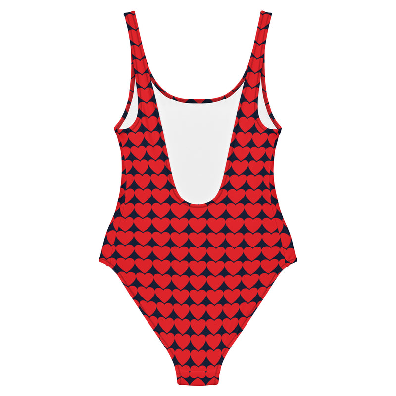 Array of Hearts One-Piece Swimsuit - Objet D'Art