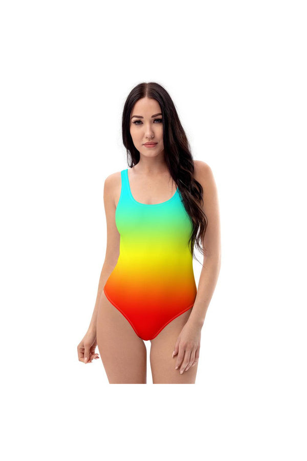Solar Spectrum One-Piece Swimsuit - Objet D'Art