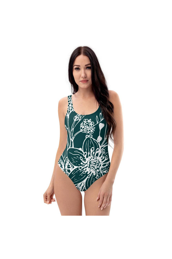 Floral Mist One-Piece Swimsuit - Objet D'Art