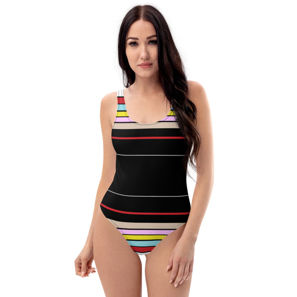 Modern Lines One-Piece Swimsuit - Objet D'Art