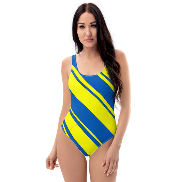 In Support of Ukraine One-Piece Swimsuit - Objet D'Art