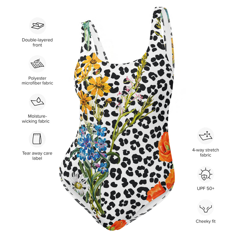 Fauna and Flora One-Piece Swimsuit - Objet D'Art