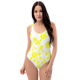 Yellow Rose One-Piece Swimsuit - Objet D'Art