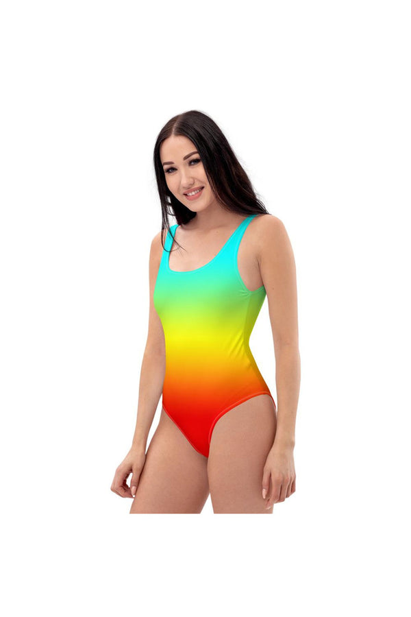 Solar Spectrum One-Piece Swimsuit - Objet D'Art