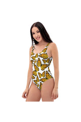 Monarch Butterfly One-Piece Swimsuit - Objet D'Art