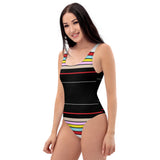 Modern Lines One-Piece Swimsuit - Objet D'Art
