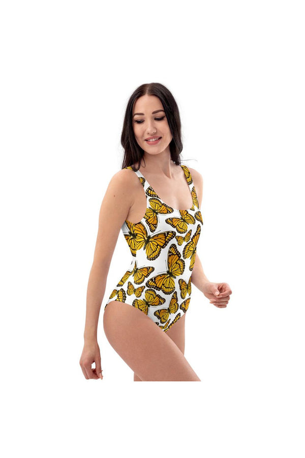 Monarch Butterfly One-Piece Swimsuit - Objet D'Art