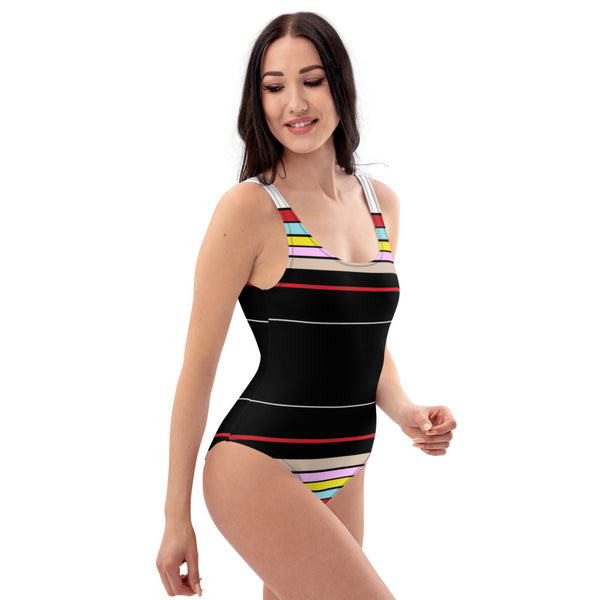 Modern Lines One-Piece Swimsuit - Objet D'Art