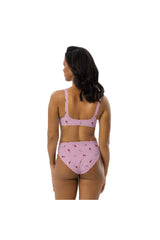 La Vie En Rose high-waisted Swimwear - Objet D'Art