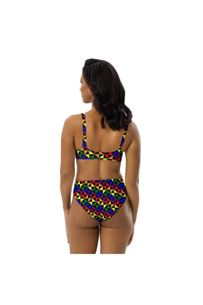 Recycled high-waisted bikini - Objet D'Art