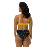 Queen Recycled high-waisted bikini - Objet D'Art