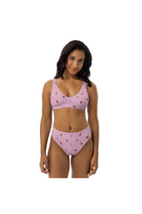 La Vie En Rose high-waisted Swimwear - Objet D'Art