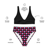 Recycled high-waisted bikini - Objet D'Art