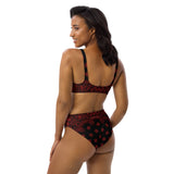 Bandana Art Recycled high-waisted bikini - Objet D'Art