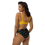 Queen Recycled high-waisted bikini - Objet D'Art