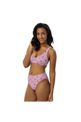 La Vie En Rose high-waisted Swimwear - Objet D'Art