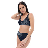 Astral Journey Recycled high-waisted bikini - Objet D'Art