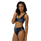 Astral Journey Recycled high-waisted bikini - Objet D'Art