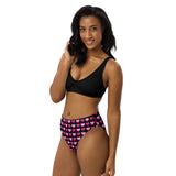 Recycled high-waisted bikini - Objet D'Art