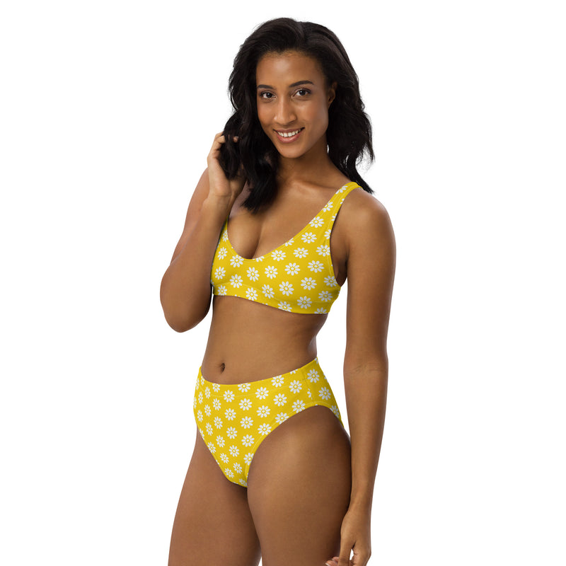 Daisy Recycled high-waisted bikini - Objet D'Art