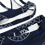 Astral Journey Recycled high-waisted bikini - Objet D'Art