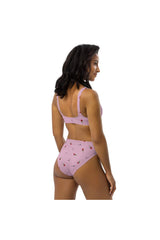 La Vie En Rose high-waisted Swimwear - Objet D'Art