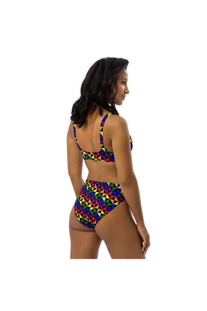 Recycled high-waisted bikini - Objet D'Art