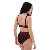 Bandana Art Recycled high-waisted bikini - Objet D'Art
