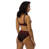 Bandana Art Recycled high-waisted bikini - Objet D'Art