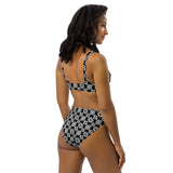 Adinkra Vibe Recycled high-waisted bikini - Objet D'Art