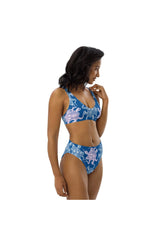 Octopus Enthusiasts Recycled high-waisted bikini - Objet D'Art