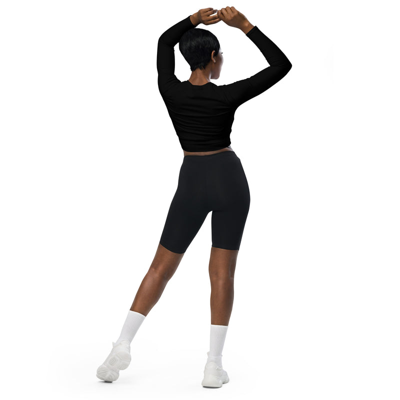 Suffragist Recycled long-sleeve crop top - Objet D'Art