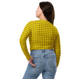 Swagger Recycled long-sleeve crop top - Objet D'Art