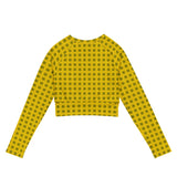 Swagger Recycled long-sleeve crop top - Objet D'Art