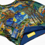 Recycled long-sleeve crop top - Objet D'Art