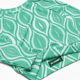 The Real Ogee Recycled long-sleeve crop top - Objet D'Art